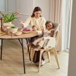 Столче за хранене Kinderkraft - Tulo, Grey