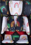 Столче за кола Cosatto - Come and Go, i-Size, IsoFix, 40-105 cm, Disco Rainbow