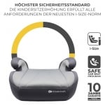 Бустерна седалка за кола Kinderkraft - I-Boost, i-Size, IsoFix, 135-150 cm, Зелена