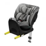 Столче за кола Kinderkraft - I-FIX 360°, i-Size, IsoFix, 40-150 cm, Cool Grey