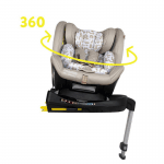 Столче за кола Cosatto - All in All Rotate, i-Size, IsoFix, 0-36 kg, Midnight Jungle