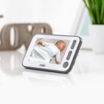 Дигитален видео бебефон Reer - BabyCam, XL, Бял