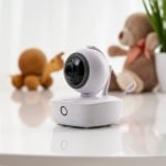 Дигитален видео бебефон Reer - BabyCam, XL, Бял