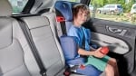 Столче за кола KinderKraft - Junior, IsoFIX, Черно