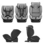 Столче за кола с IsoFix KinderKraft - MYWAY, 0 - 36 kg, Червено