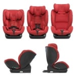 Столче за кола с IsoFix KinderKraft - MYWAY, 0 - 36 kg, Червено