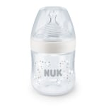 Шише NUK - Nature Sense, Temperature Control, РР, 150 ml, силиконов биберон S, бежово