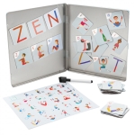 Образователен комплект Buki France - Йога магнитни букви, 56 части