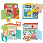 Образователен комплект Headu - Погледни, отвори и намери