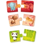 Образователен пъзел Eurekakids - Montessori, Къщата на животните