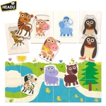 Образователни флаш карти Headu - Бебешка логика