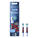 Накрайник за детска електрическа четка за зъби Oral-B - Spaiderman, 2 броя