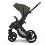 Модулна количка 2 в 1 Mutsy Evo - Черно шаси със седалка + кош за новородено, Infinite Sand