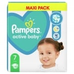 Бебешки пелени Pampers - Active baby 7, 40 броя