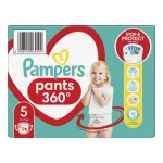 Бебешки пелени гащи Pampers 5, 96 броя