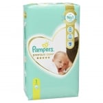 Бебешки пелени Pampers - Premium Care 1, 52 броя