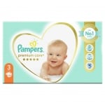 Бебешки пелени Pampers - Premium Care 3, 120 броя