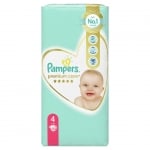 Бебешки пелени Pampers - Premium Care 4, 52 броя