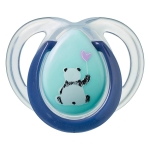 Ортодонтични залъгалки Tommee Tippee - Any Time, 0-6 m, 2 броя, Панди, Тюркоаз