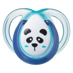 Ортодонтични залъгалки Tommee Tippee - Any Time, 0-6 m, 2 броя, Панди, Тюркоаз