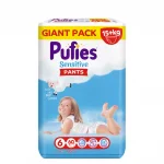 Пелени гащи Pufies Pants Sensitive Extra Large 6, 60 броя