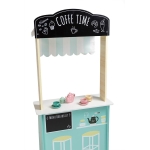 Дървен щанд Eurekakids - Пазар и кафене