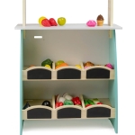 Дървен щанд Eurekakids - Пазар и кафене