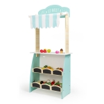 Дървен щанд Eurekakids - Пазар и кафене