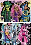 Пъзел 2 в 1 Educa - Monster High, 2 х 100 части