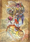 Пъзел Anatolian - Черкезко момиче, 1500 части