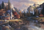 Пъзел Anatolian - Къща в долината, 500 части