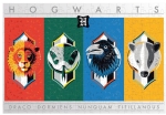 Пъзел Winning Moves - Harry Potter, Hogwarts Houses, 500 части