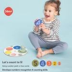 Образователен магнитен пъзел 4 в 1 Taf Toys - Peek-A-Boo