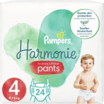 Бебешки пелени гащи Pampers - Harmonie 4, 24 броя