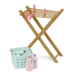 Комплект за кукли Battat - Our Generation, Пералня с аксесоари