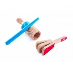 Детски музикален комплект Hape - Перкусии дуо, 3 части