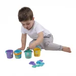 Активна играчка Playgro - Кофички с жетони за броене и сортиране от серията LEARN