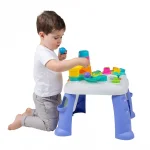 Активна играчка Playgro - Учебна маса със светлини и звуци за подрасващи деца, 20м+