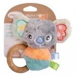 Плюшена дрънкалка с гризалка Коала от серията Playgro Home Fauna Friends, 0м+