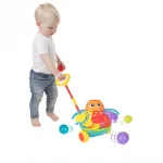 Играчка за бутане с топчета Playgro - Октопод от серията LEARN