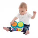 Музикална играчка 2в1 Playgro - Пиано и Барабани от серията LEARN