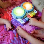 Музикална играчка 2в1 Playgro - Пиано и Барабани от серията LEARN