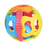 Разноцветна топка дрънкалка Playgro - Shake Rattle and Roll Ball