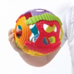 Разноцветна топка дрънкалка Playgro - Shake Rattle and Roll Ball