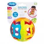 Разноцветна топка дрънкалка Playgro - Shake Rattle and Roll Ball