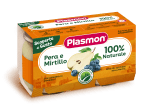 Плодово пюре Plasmon - Круша и боровинка, 2 х 104 g