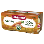  Зеленчуково пюре Plasmon - Моркови, 2 х 80 g