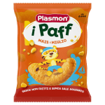 Хрупанки Plasmon - Paff, царевица и просо, 15 g