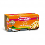 Зеленчуково пюре Plasmon - Тиква с нахут, 2 х 80 g