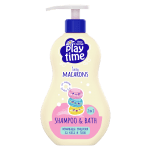 Измиващ гел 2 в 1 Play Time - Funny Macarons, 400 ml